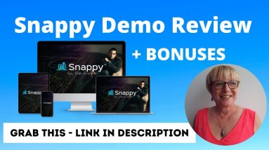 Snappy Demo Review + Bonuses ✋ STOP ✋ Grab Snappy  plus 4 Fantastic Bonuses.