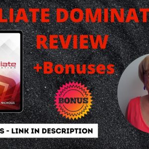 Affiliate Domination Review + Bonuses ✋ STOP ✋ Grab Affiliate Domination plus 4 Fantastic Bonuses.