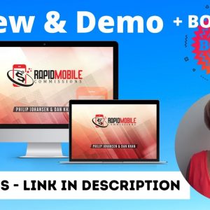 Rapid Mobile Commissions Review + Demo ✋ STOP ✋ Grab Rapid Mobile Commissions Plus Bonuses.