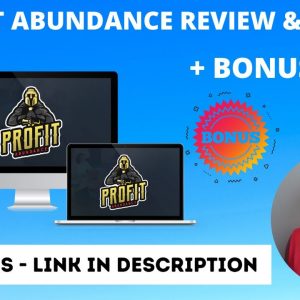 Profit Abundance Review + Bonuses✋ STOP ✋ Don’t Buy till You Watch this Profit Abundance Video Demo