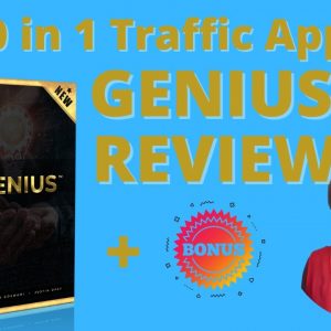 Genius Review ✋WAIT✋ Watch This! World's 1st 400-In-1 Free BUYER Traffic App