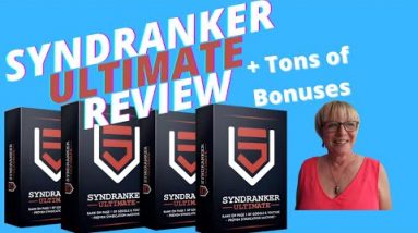 SyndRanker Ultimate Review and Demo ✋WAIT✋ Watch This 1st FREE Syndication traffic is the way to go.