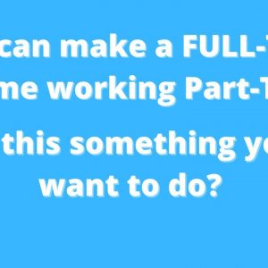 You can make a FULL-TIME Income working Part-Time. ✋WAIT✋  HOW? Check the description box below.