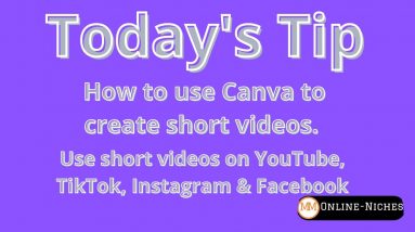 How To Use Canva To Create Short Videos You Can Use On YouTube, Instagram, TikTok & FaceBook