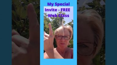Special Invite Free Web Class #shorts