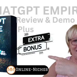 Review Of ChatGPT Empire - Step-by-Step Video Course Shows You How To Easily Create Content.