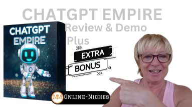 Review Of ChatGPT Empire - Step-by-Step Video Course Shows You How To Easily Create Content.