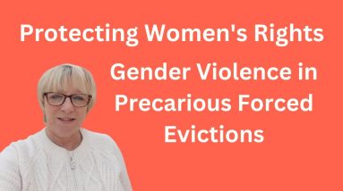 Unveiling the Gender Violence in Precarious Forced Evictions: Protecting Women's Rights